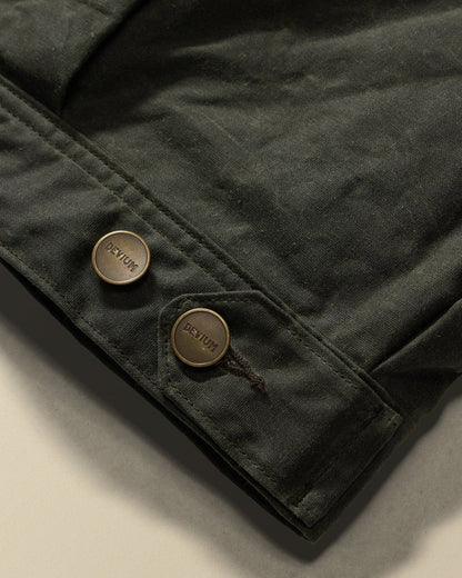 Devium Jacket Overdrive Waxed Canvas Trucker Jacket
