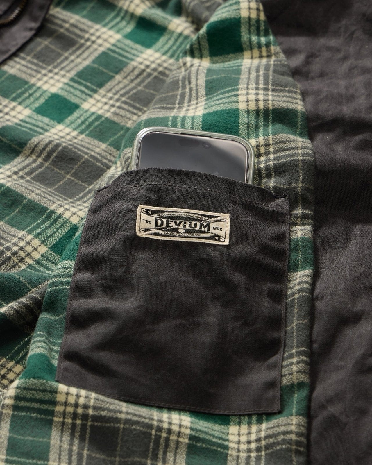Devium Jacket Overdrive Waxed Canvas Trucker Jacket