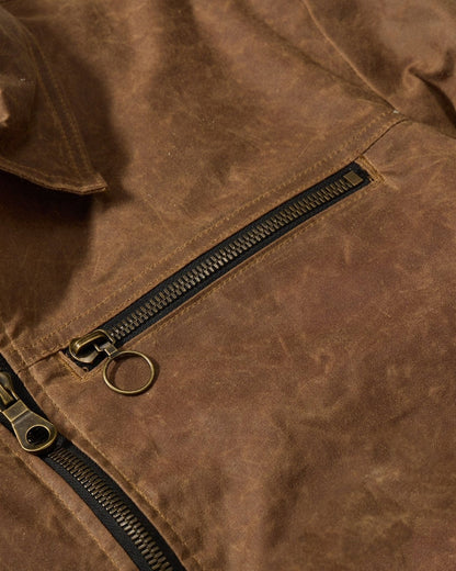 Devium Jacket Overdrive Waxed Canvas Trucker Jacket