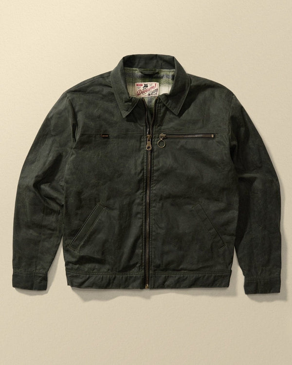Devium Jacket Seaweed / S Overdrive Waxed Canvas Trucker Jacket