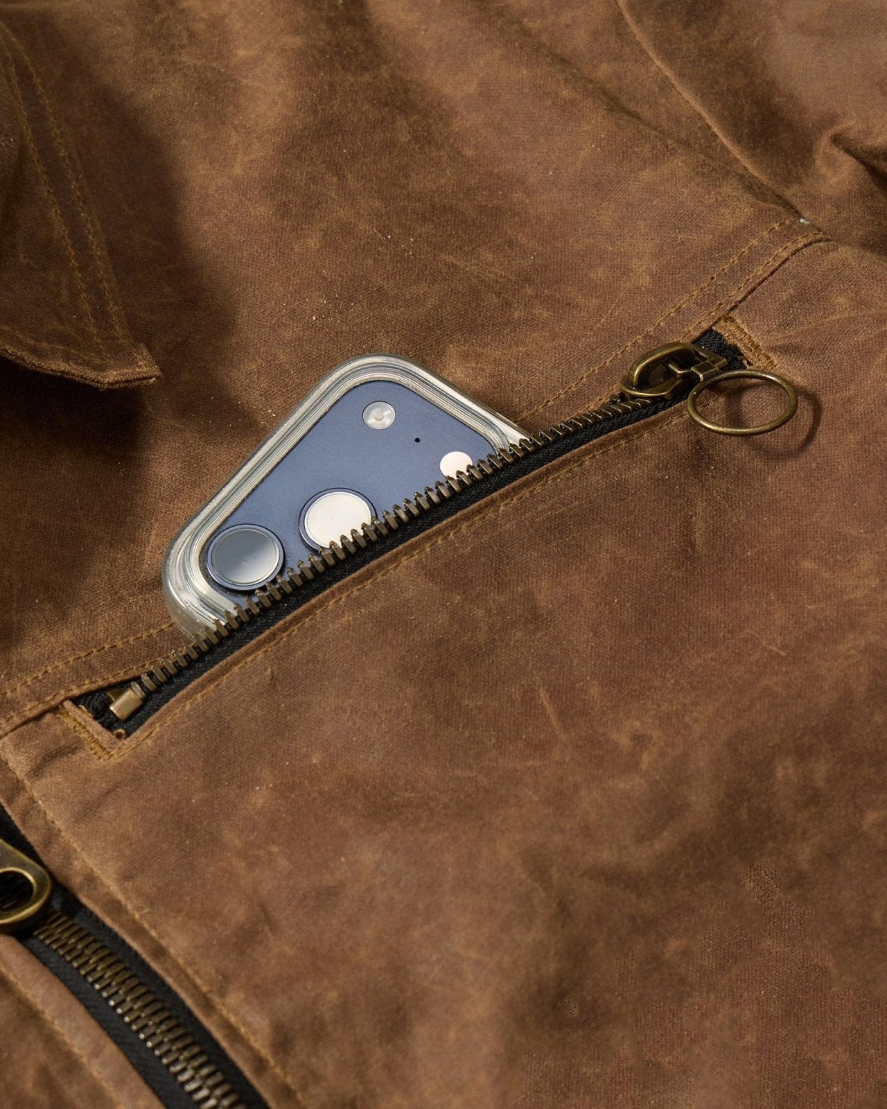 Devium Jacket Overdrive Waxed Canvas Trucker Jacket