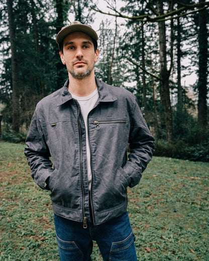 Devium Jacket Overdrive Waxed Canvas Trucker Jacket