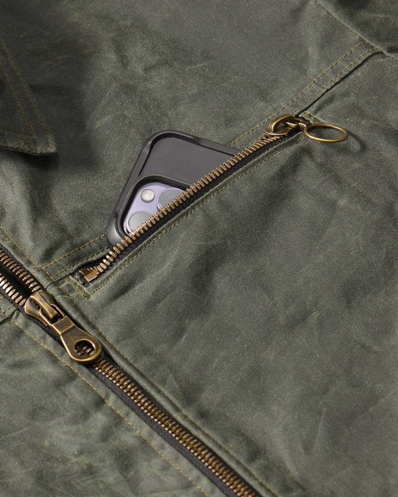Overdrive Waxed Canvas Trucker Jacket