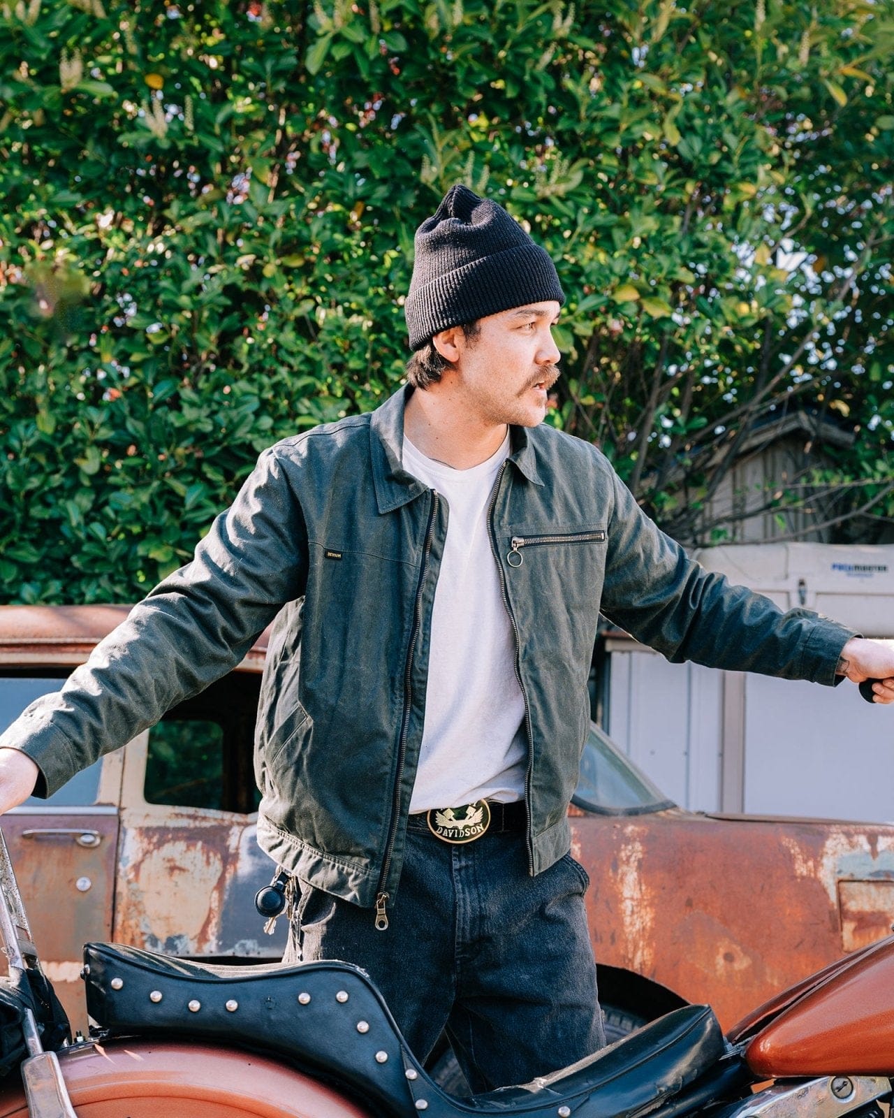 Devium Jacket Overdrive Waxed Canvas Trucker Jacket