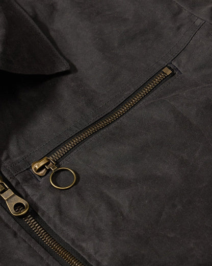 Devium Jacket Overdrive Waxed Canvas Trucker Jacket