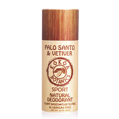 PALO SANTO &amp; VETIVER - Natural Detox Deodorant 3.2 oz