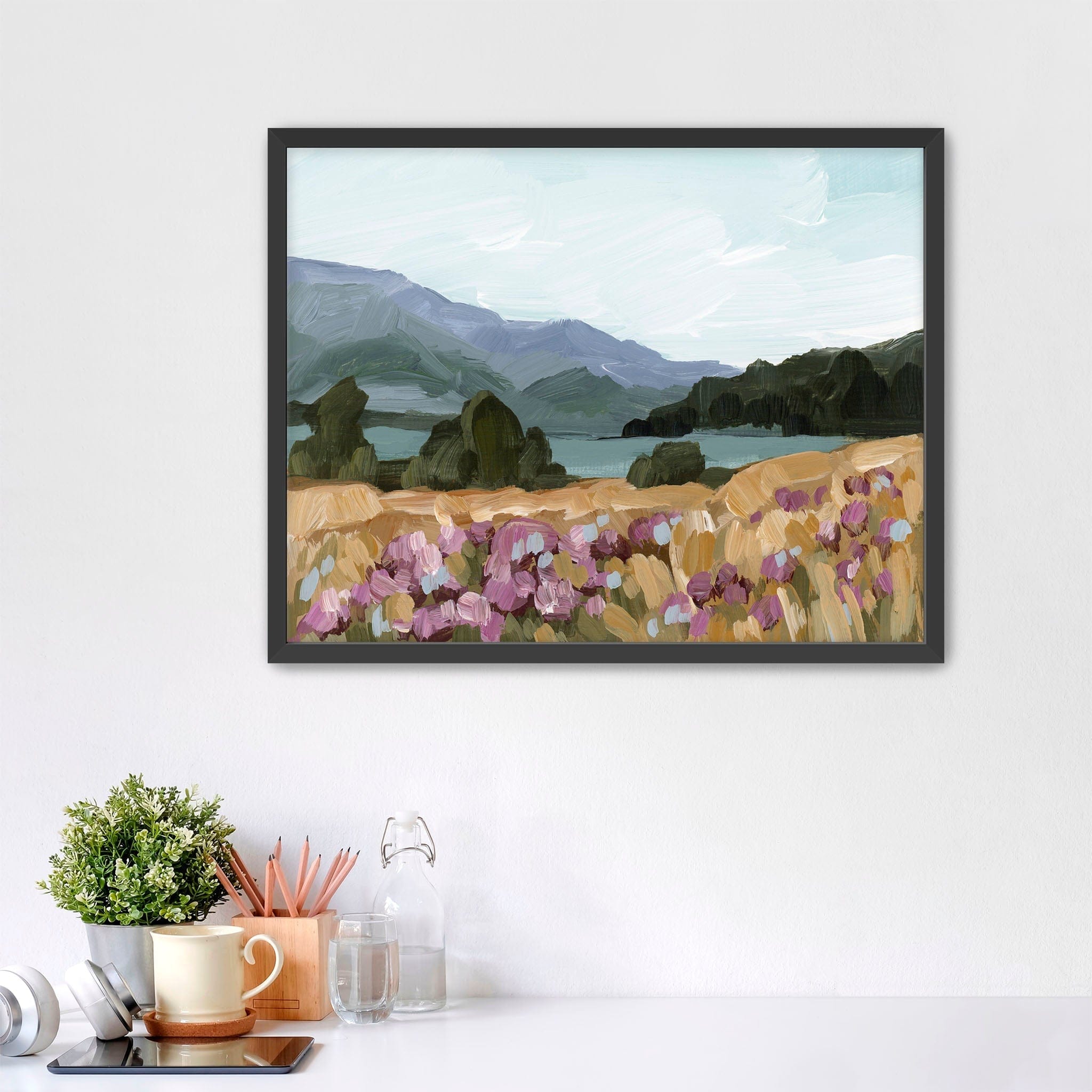 Katie Garrison Art Print Paper Print / 5x7 in / Black Frame "Paradise" Art Print