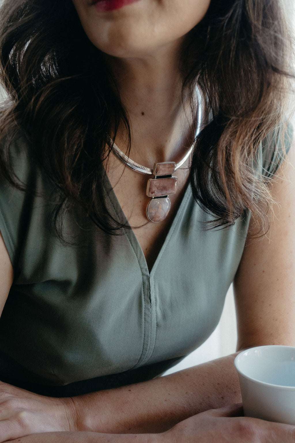 Field Day Dress Xena Dress in Sage Green Challis