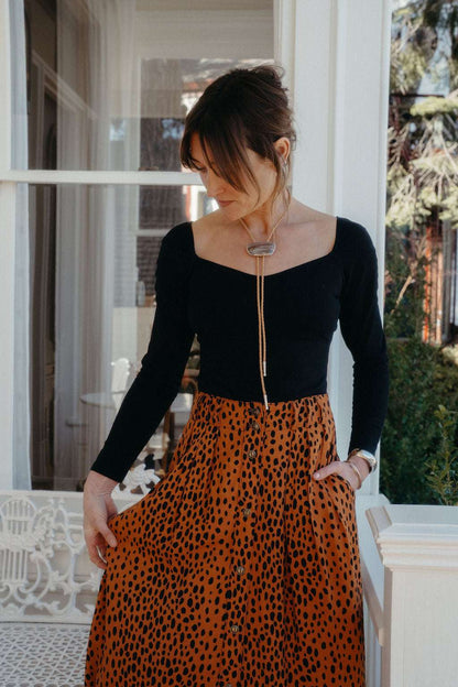 Field Day Skirt Trices Skirt in Bam Bam Challis