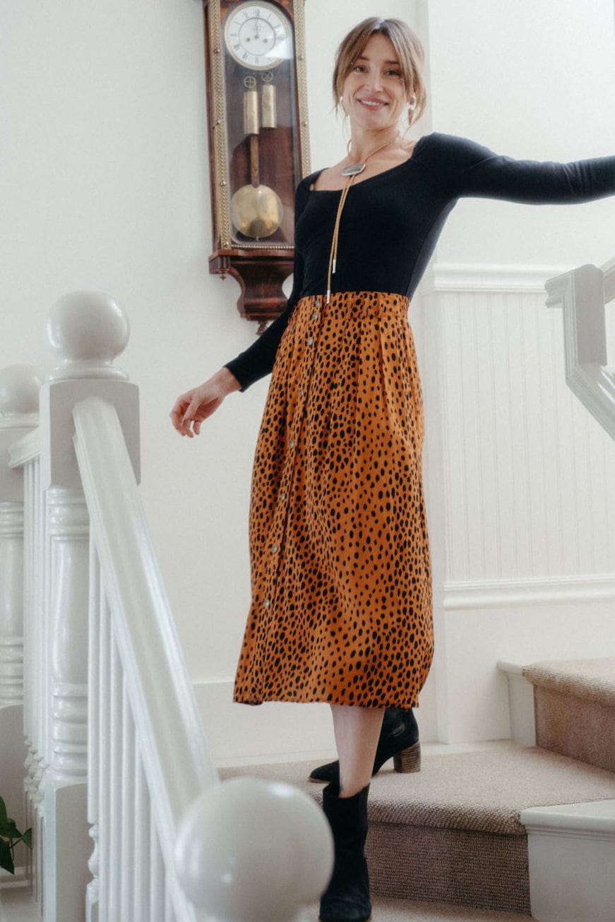 Field Day Skirt Trices Skirt in Bam Bam Challis