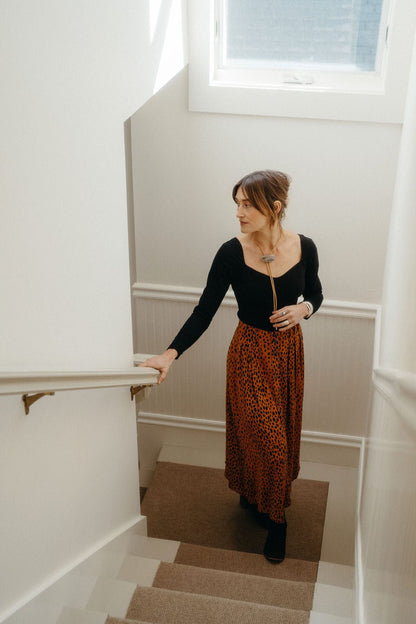 Field Day Skirt Trices Skirt in Bam Bam Challis