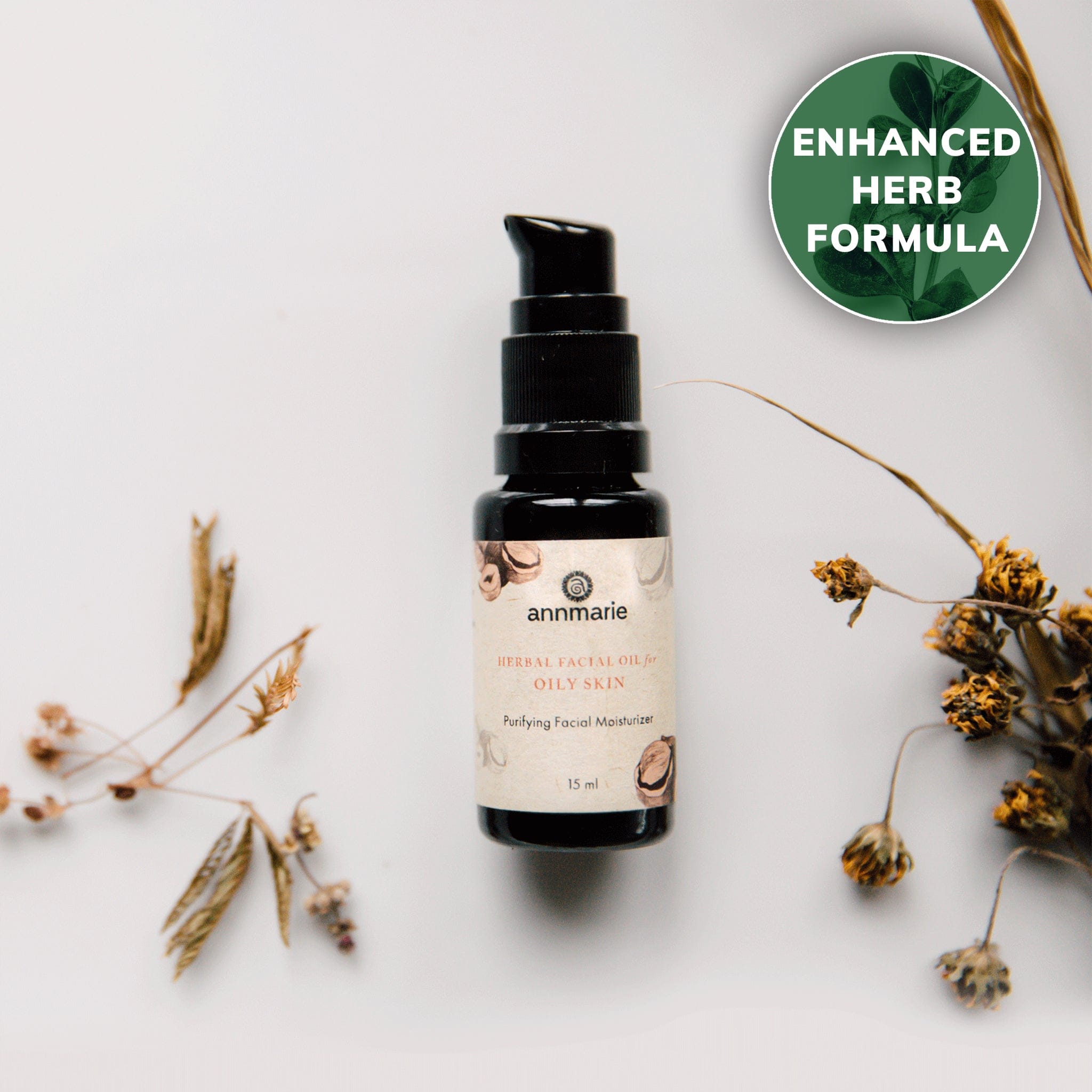Annmarie Skin Care HIDDEN Herbal Facial Oil for Oily Skin (15ml)
