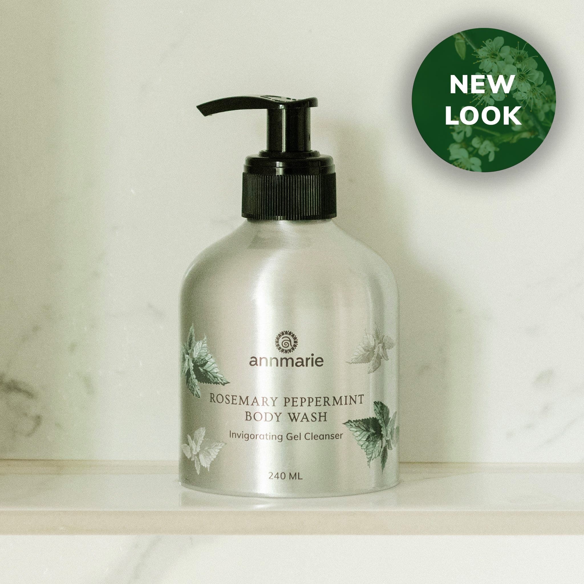 Annmarie Skin Care HIDDEN Rosemary Peppermint Hand &amp; Body Wash (240ml)