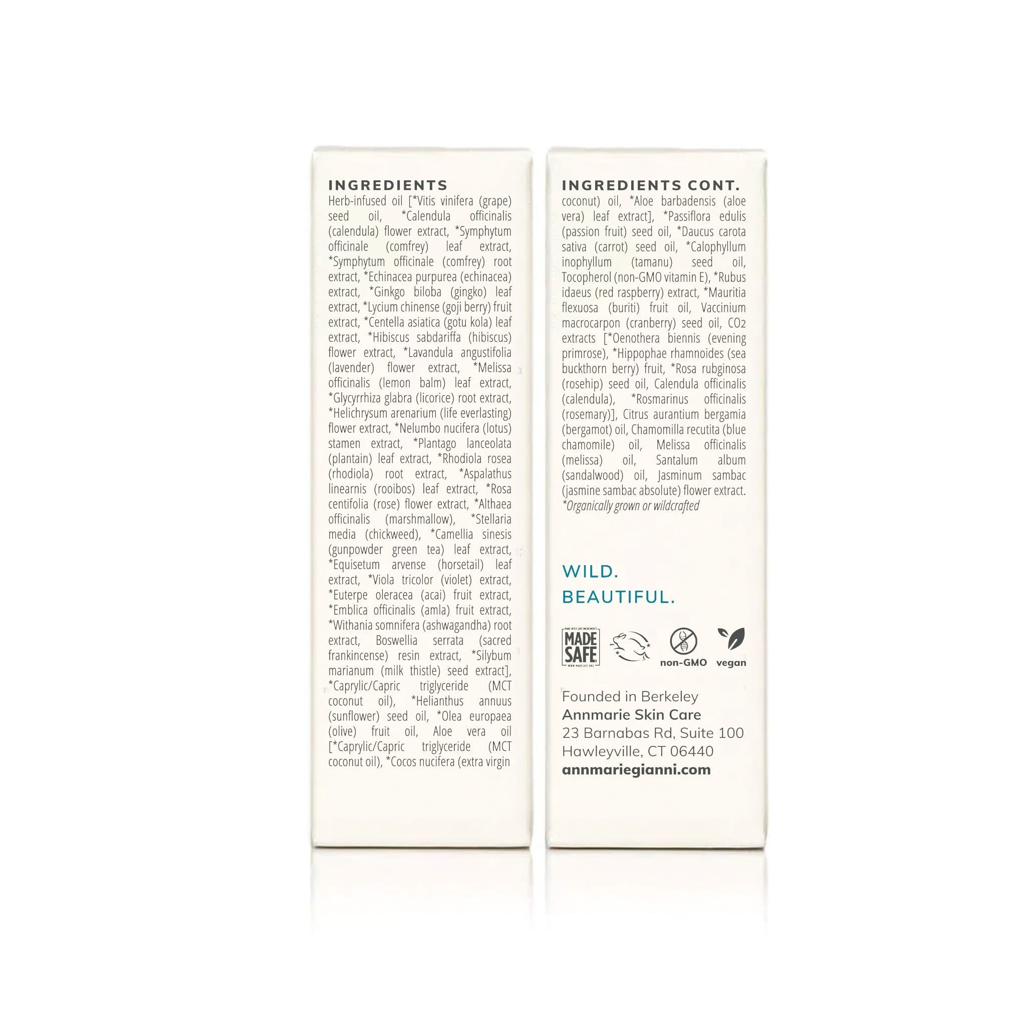 Herbal Facial Oil for Normal &amp; Combination Skin (15ml)