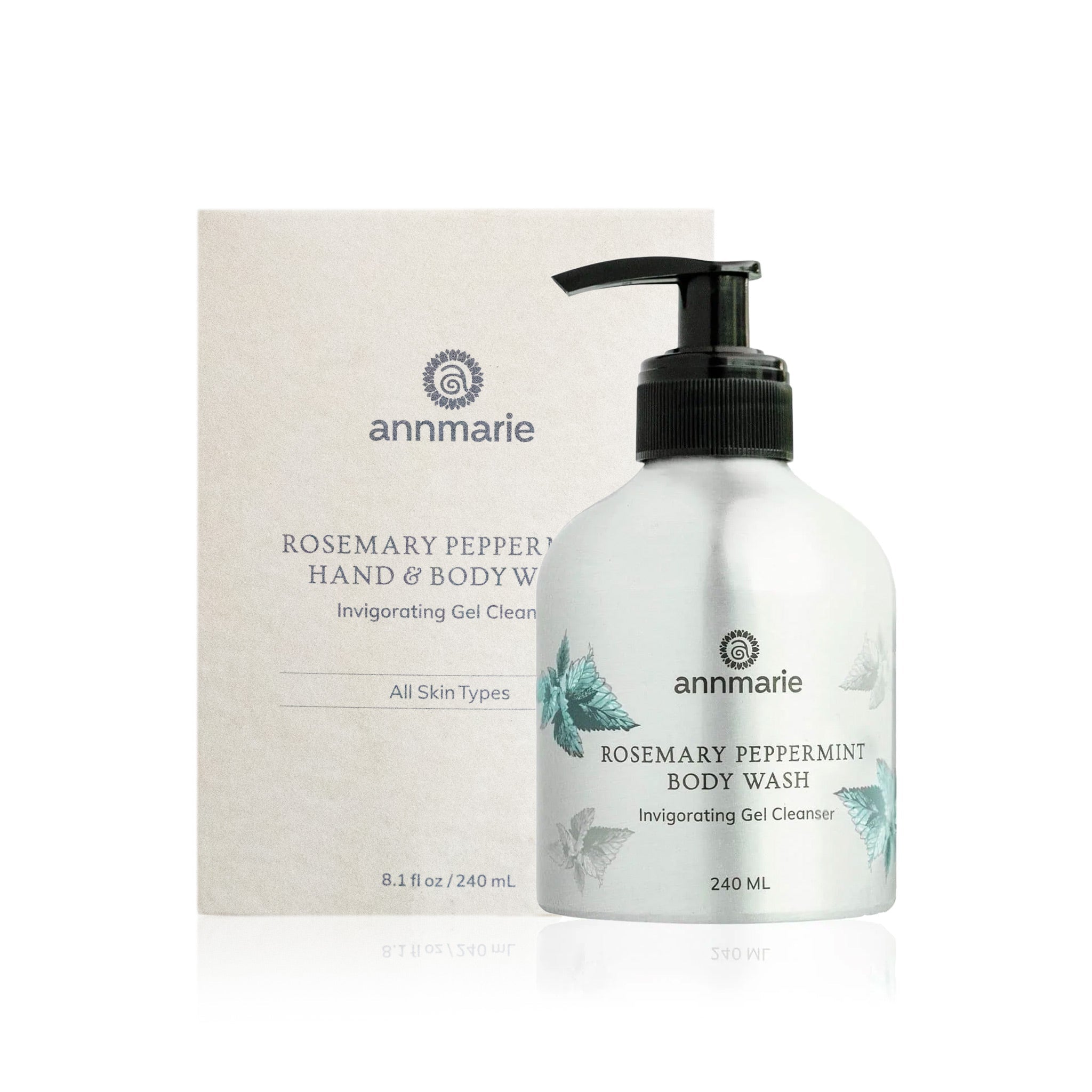 Rosemary Peppermint Hand &amp; Body Wash (240ml)
