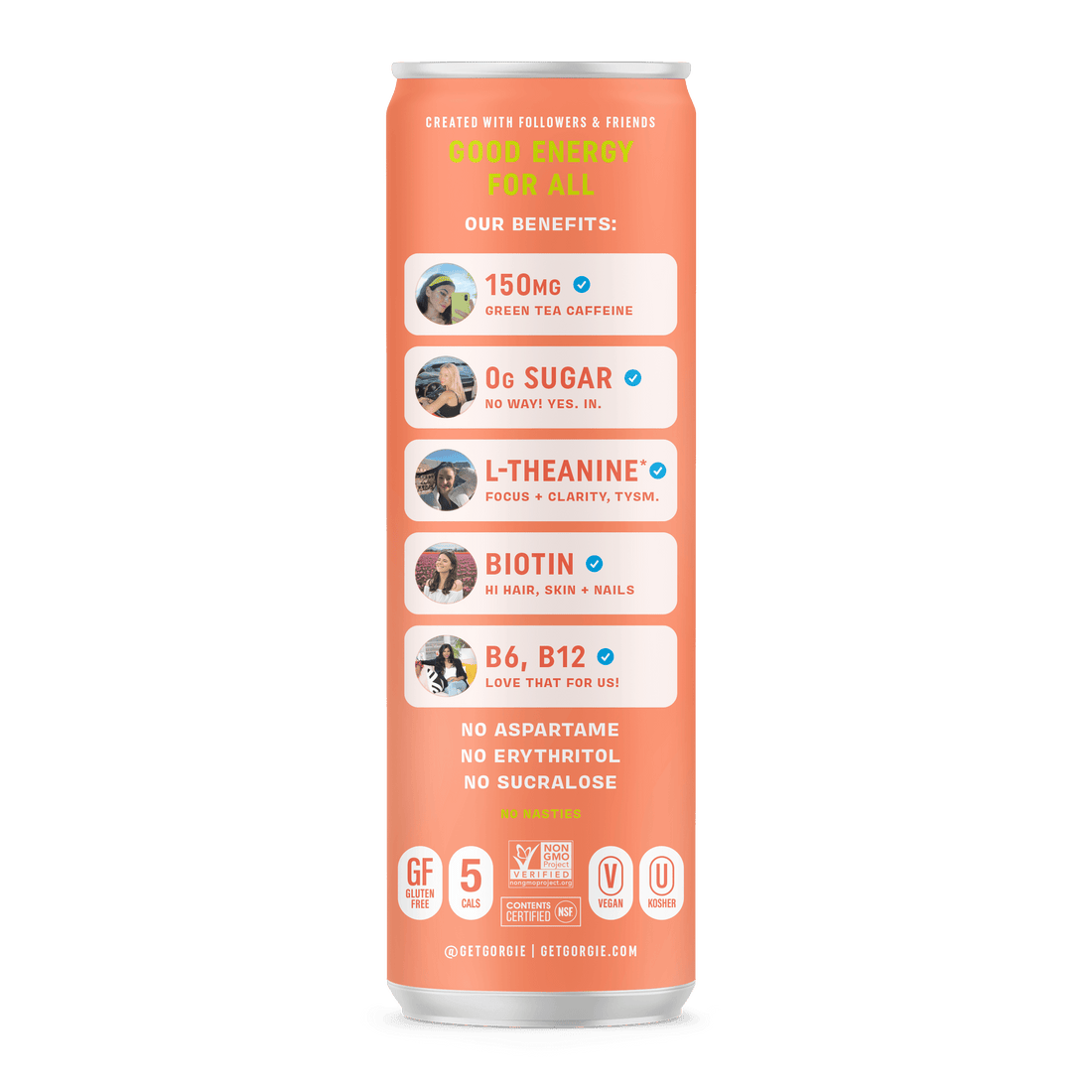 Energy Drink - Sparkling Peach Tea