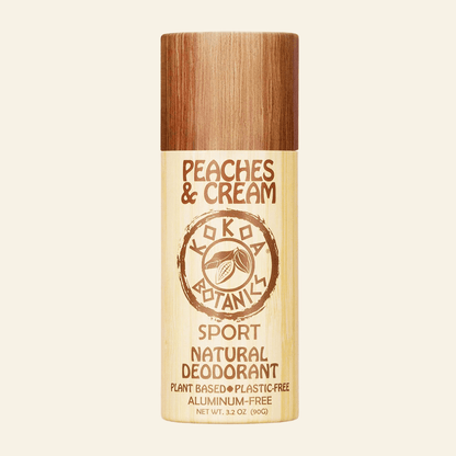 Peaches and Cream - Natural Deodorant - Organic 3.2 oz