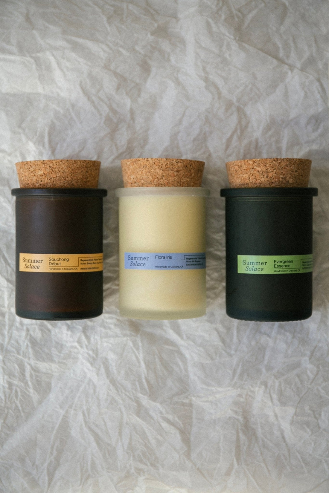 Tallow Candle Set – Core Collection | Full Size Trio - My American Goods