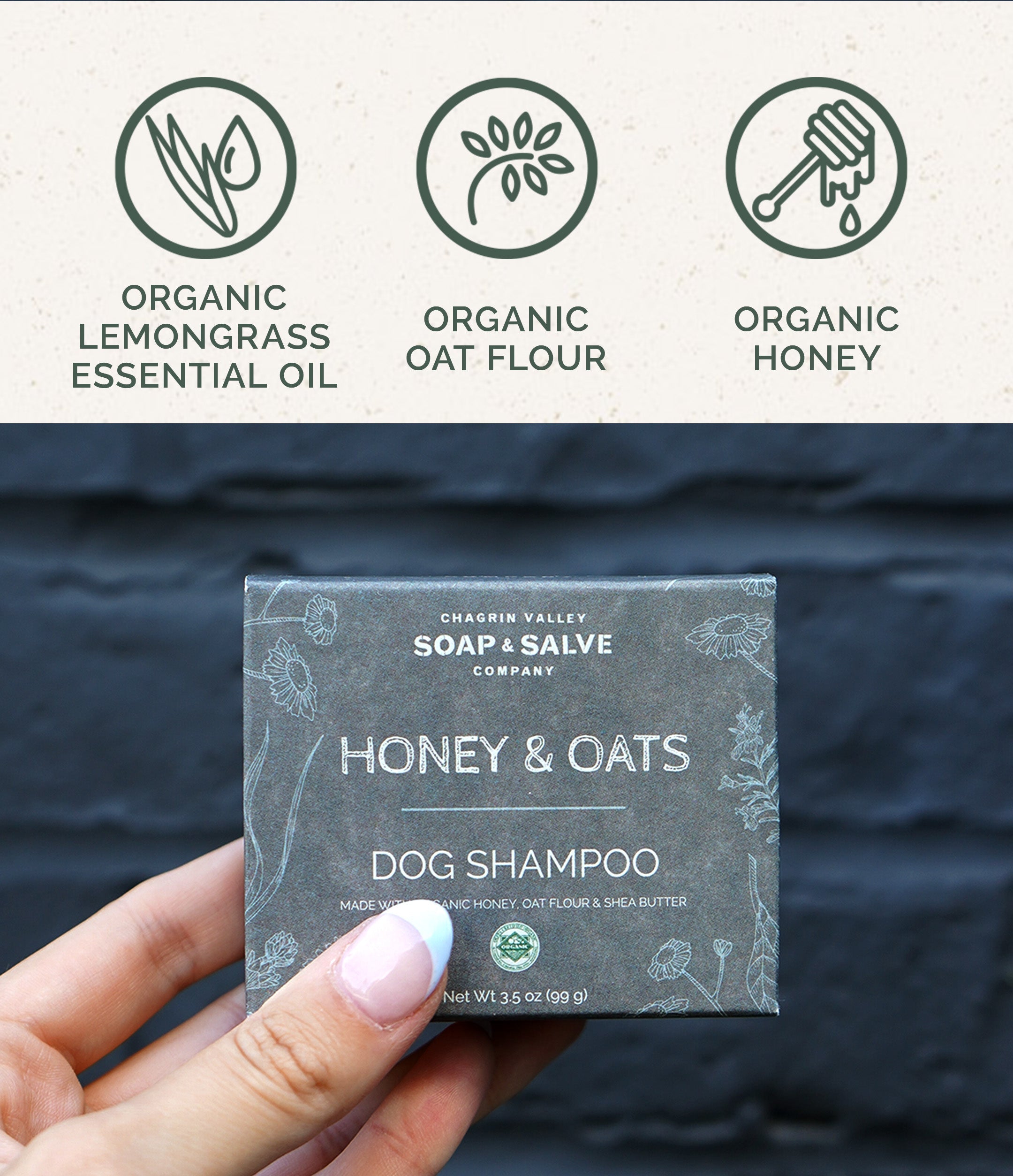 Dog Shampoo: Honey &amp; Oats