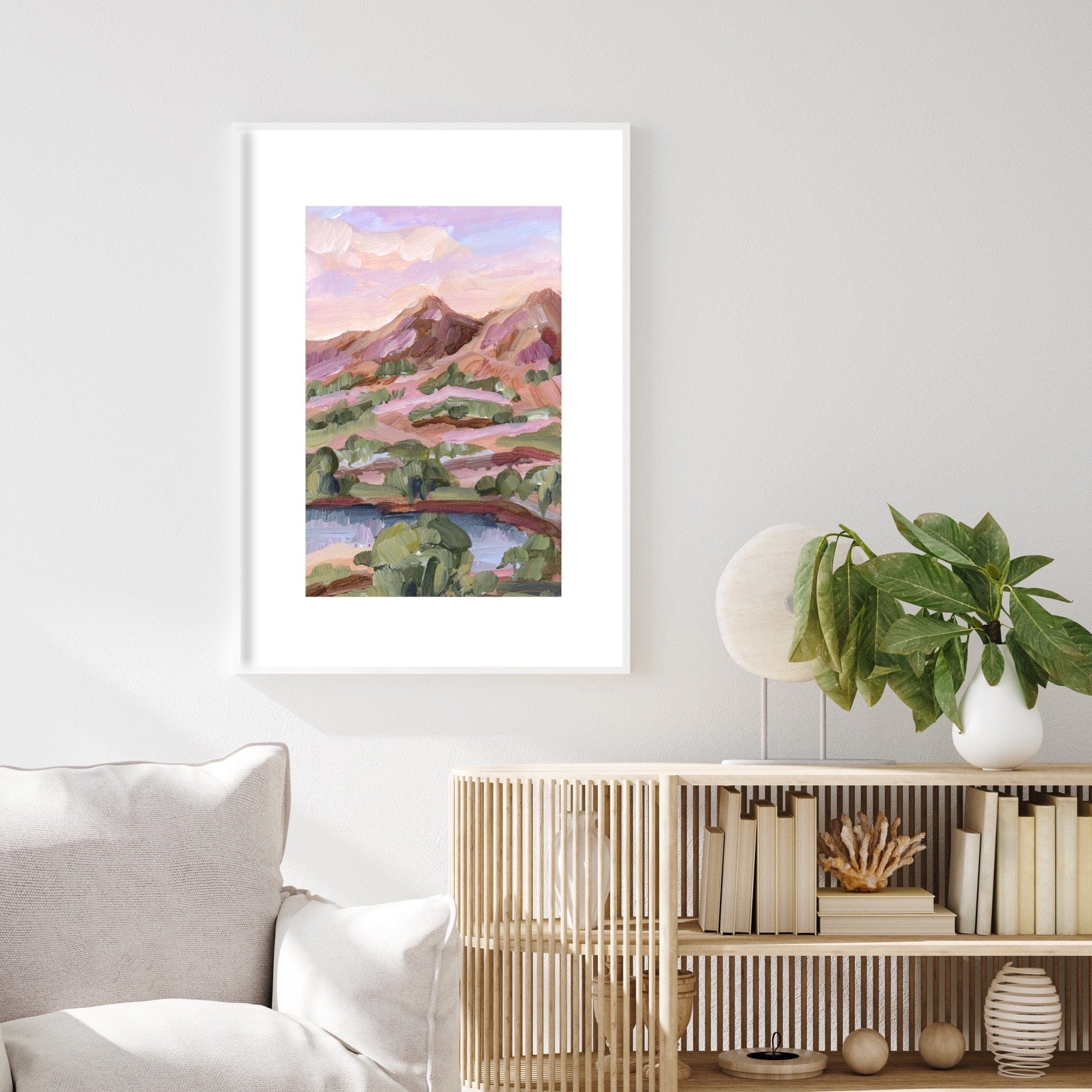Katie Garrison Art Print "Phoenix Sunset" Art Print