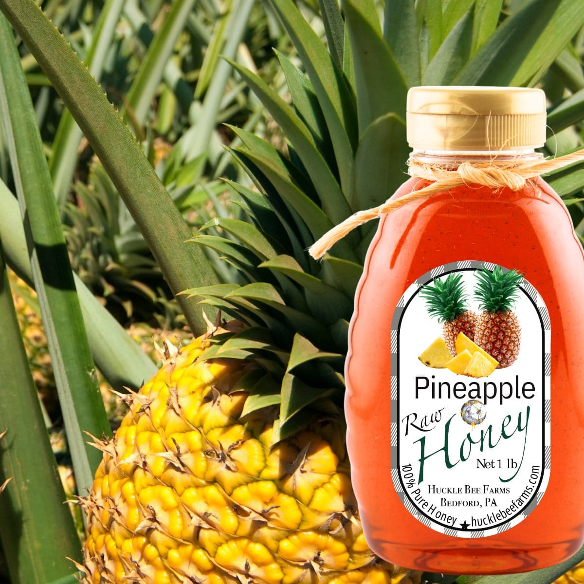 Pineapple Honey Bliss: 100% Pure Tropical Infusion