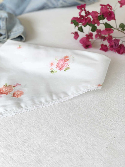 Penelope Pink &amp; Orange Floral Bandana