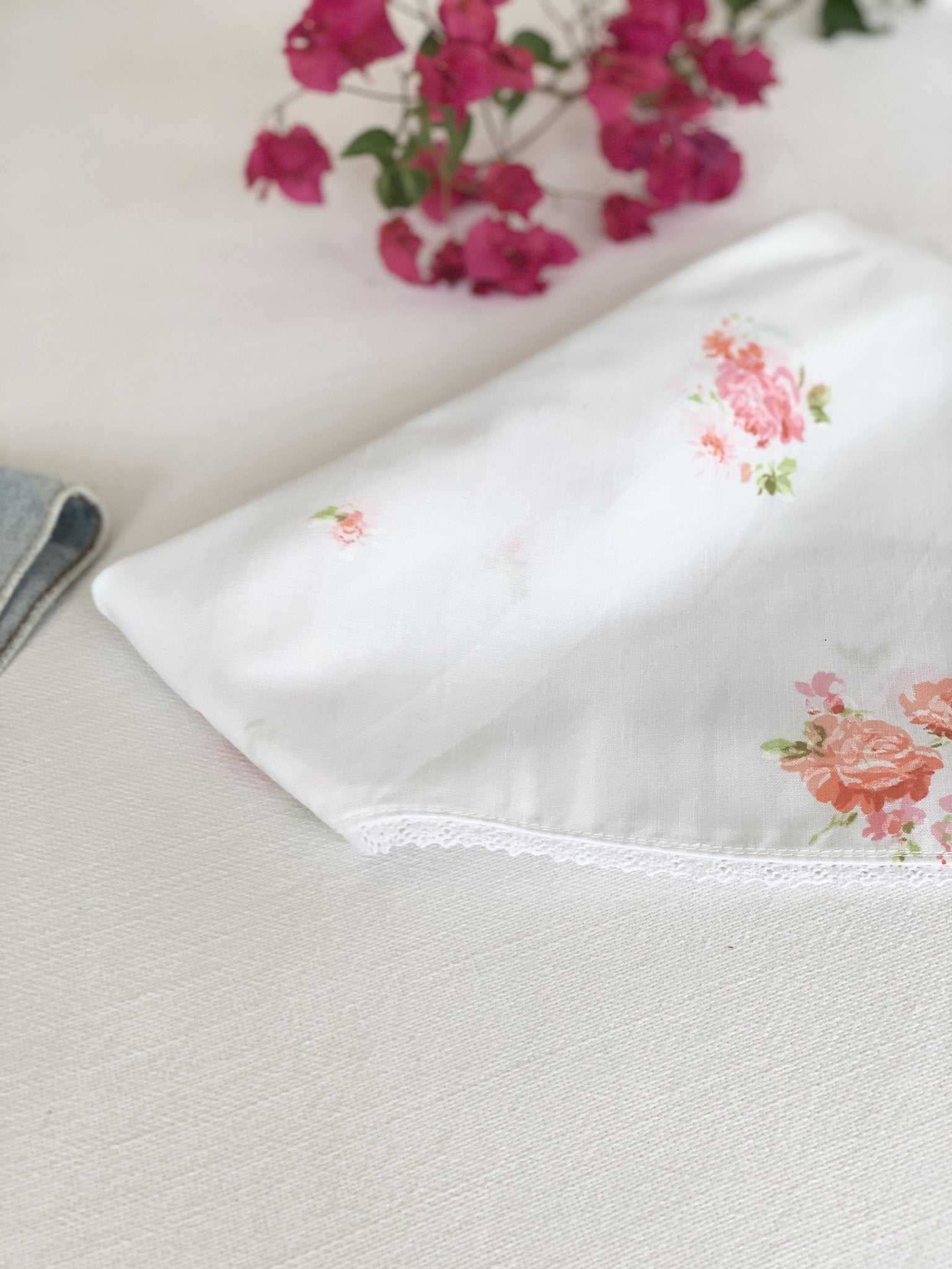 Penelope Pink &amp; Orange Floral Bandana