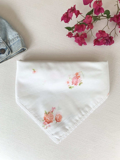 Penelope Pink &amp; Orange Floral Bandana