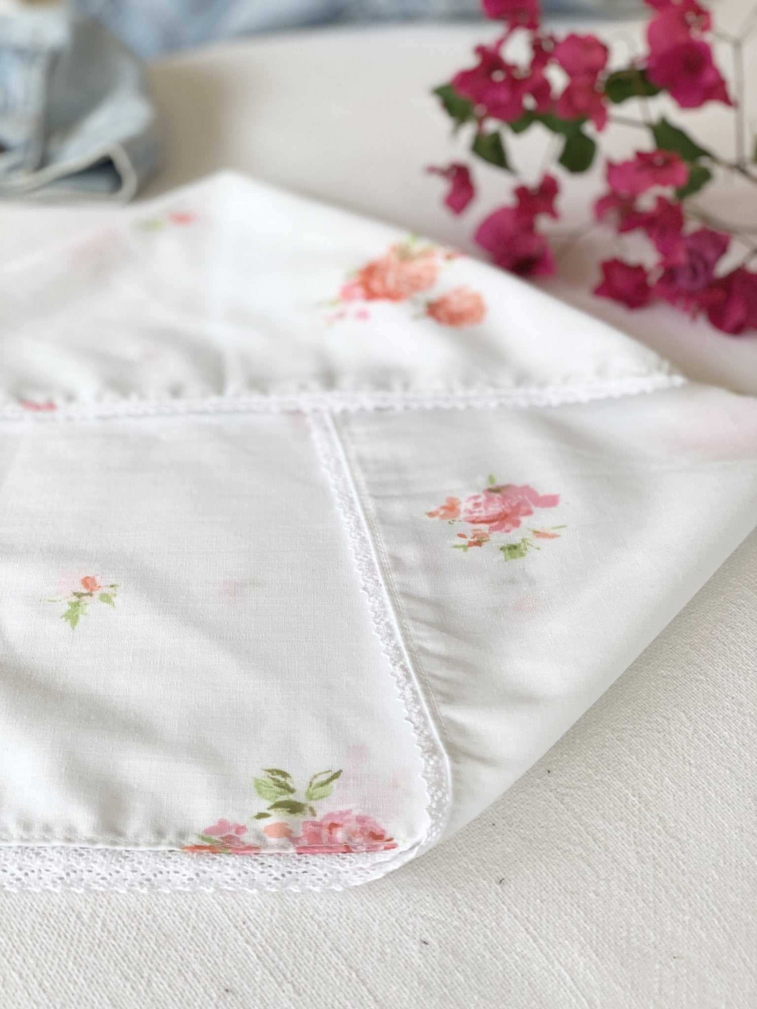 Penelope Pink &amp; Orange Floral Bandana