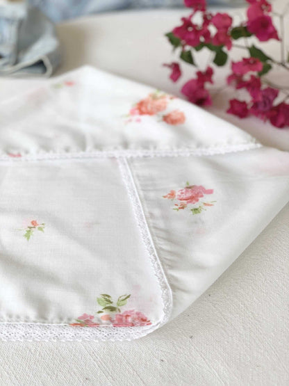 Penelope Pink &amp; Orange Floral Bandana