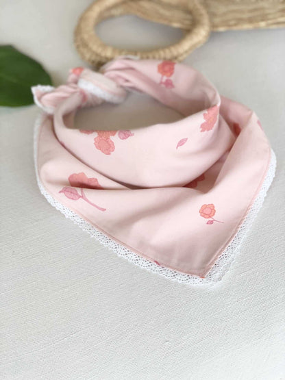 Penelope Pink Floral Bandana