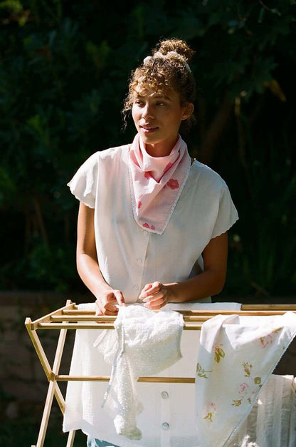 Penelope Pink Floral Bandana