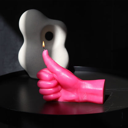 CandleHand &quot;Thumbs Up&quot; Pink