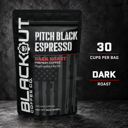 Pitch Black Espresso Coffee