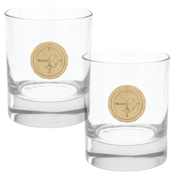 Pittsburgh Steelers 2-Piece Rocks Set (Bronze)