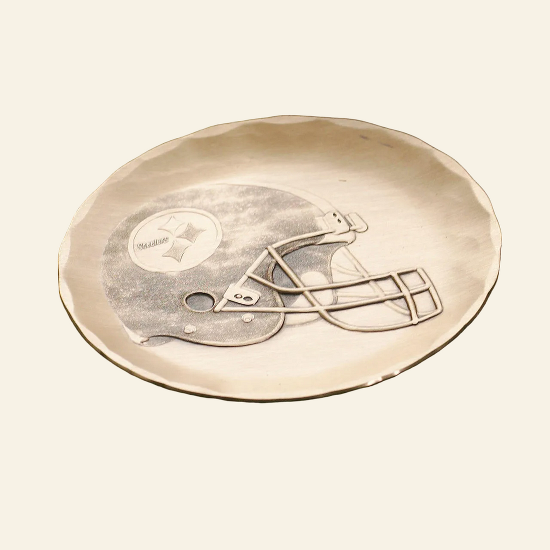 Pittsburgh Steelers Helmet Coaster (Bronze)