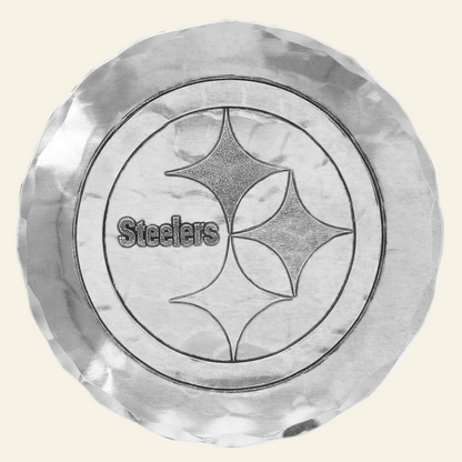 Pittsburgh Steelers Logo Coaster (Aluminum)