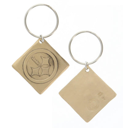 Pittsburgh Steelers Logo Key Chain (Bronze)