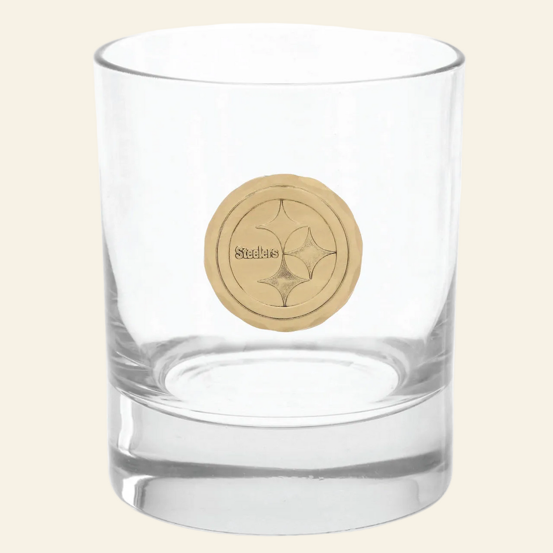 Pittsburgh Steelers Rock Glass (Bronze)