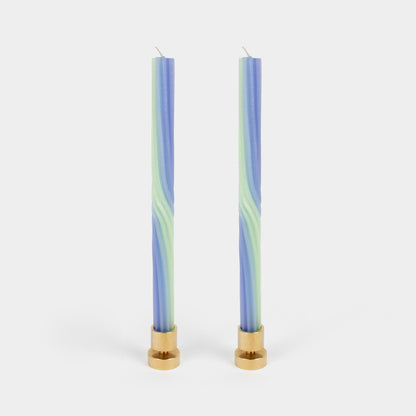 Pivot Candles - Lavender &amp; Green (2 pack)