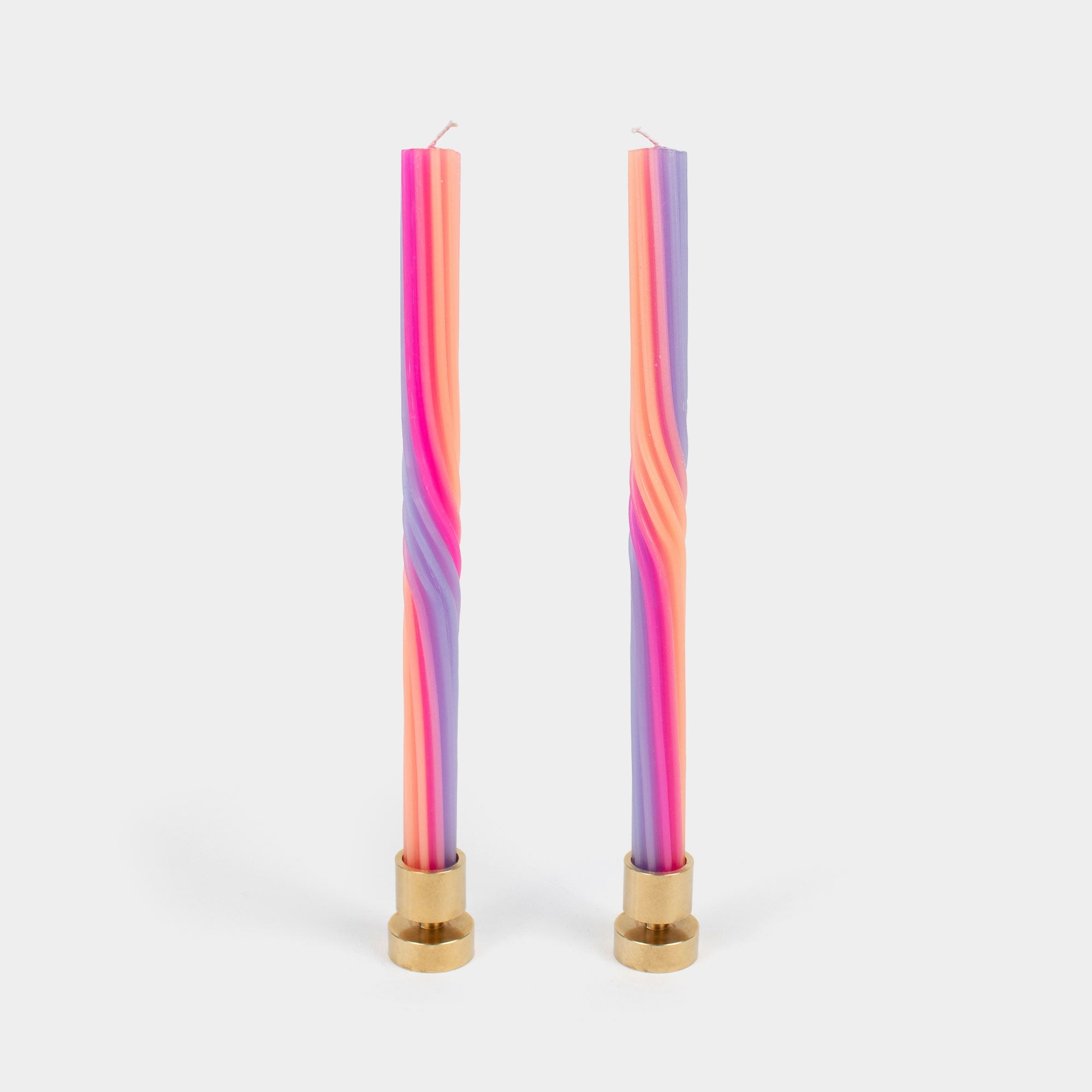 Pivot Candles - Orange, Pink &amp; Lavender (2 pack)