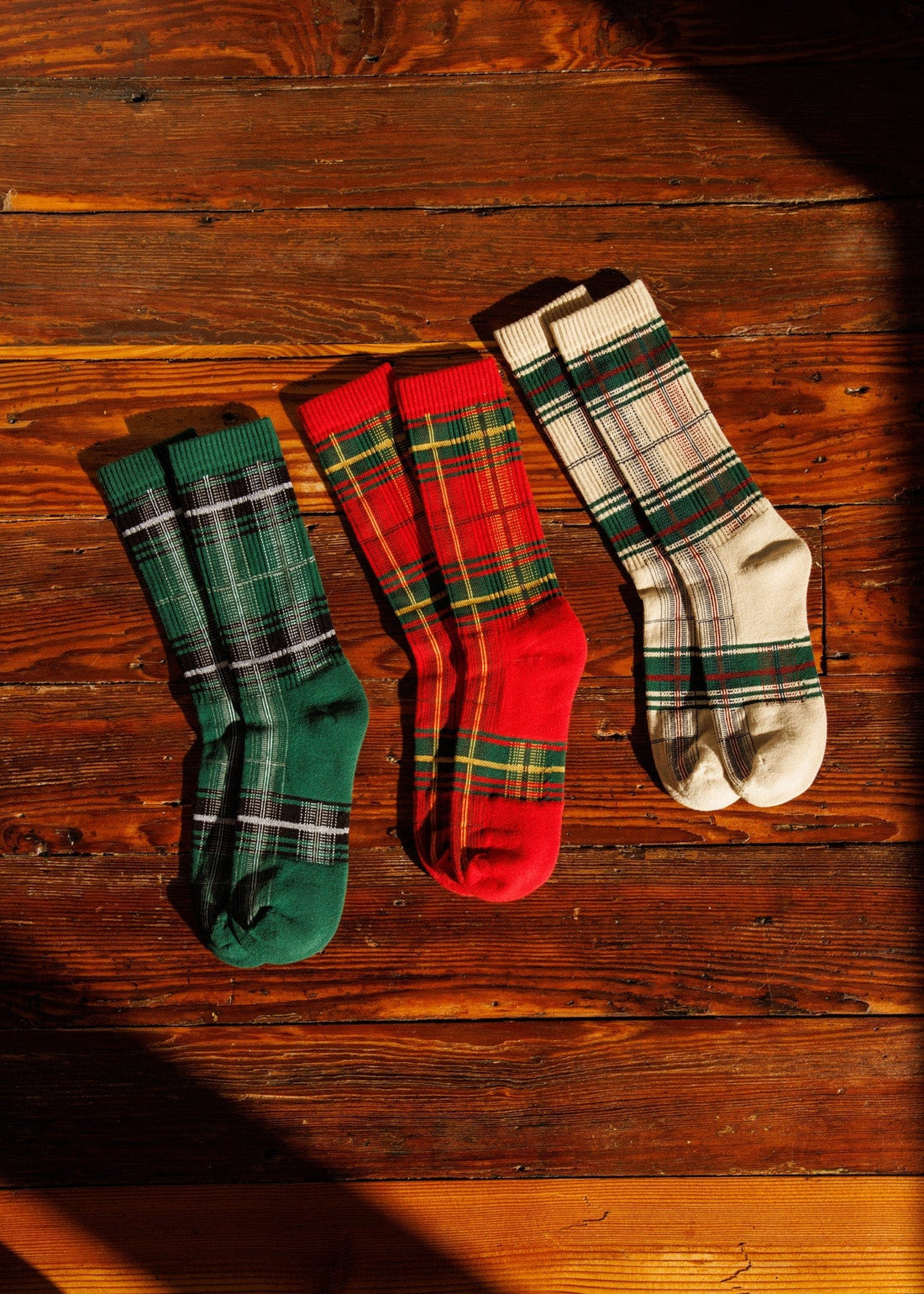 The McCallister Plaid Sock