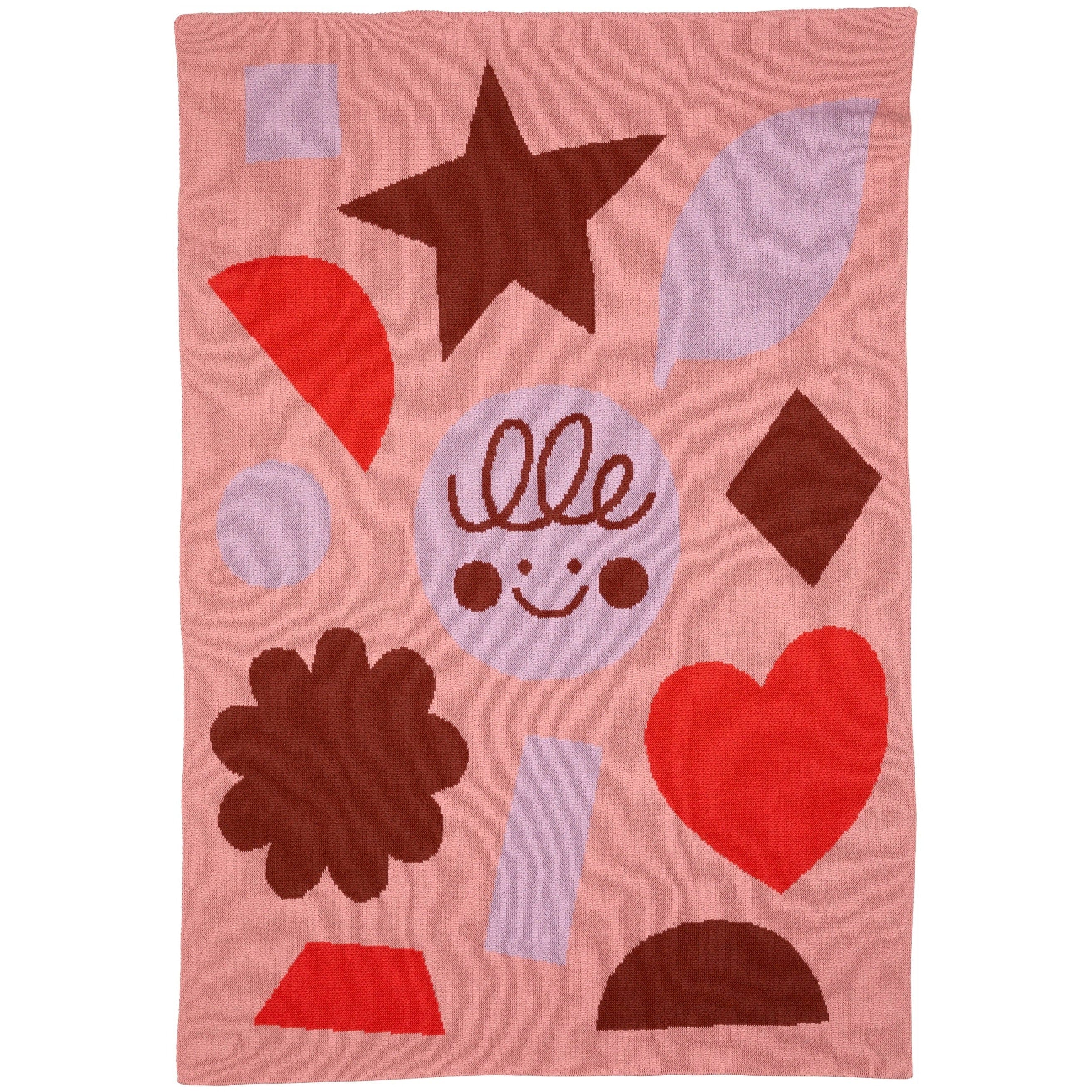 Biquette Baby Blanket Strawberry Jam in Organic Cotton Play &amp; Grow Baby Blanket   Biquette x The Steve Nash Foundation