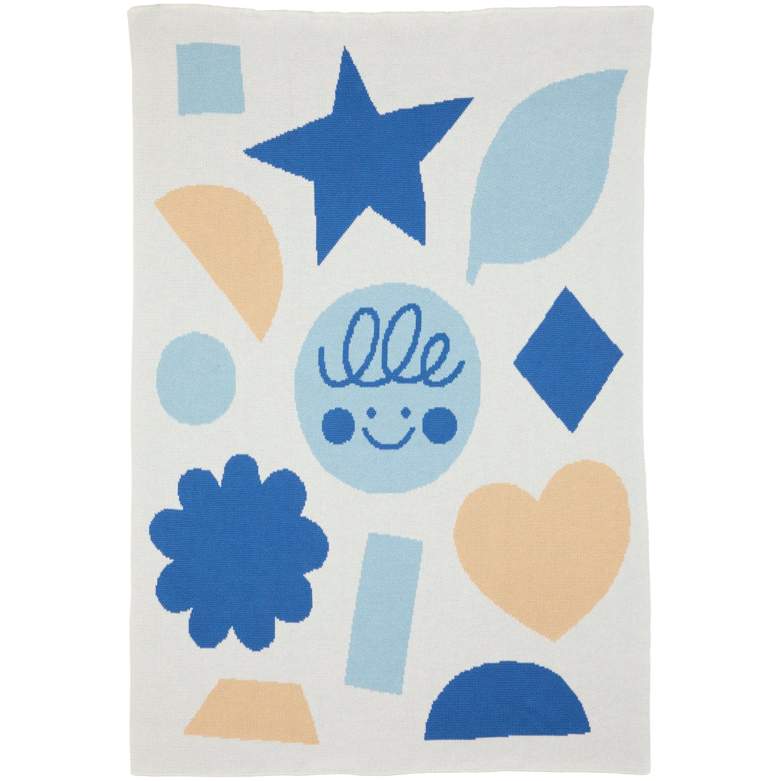 Biquette Baby Blanket Italian Ice in Organic Cotton Play &amp; Grow Baby Blanket   Biquette x The Steve Nash Foundation