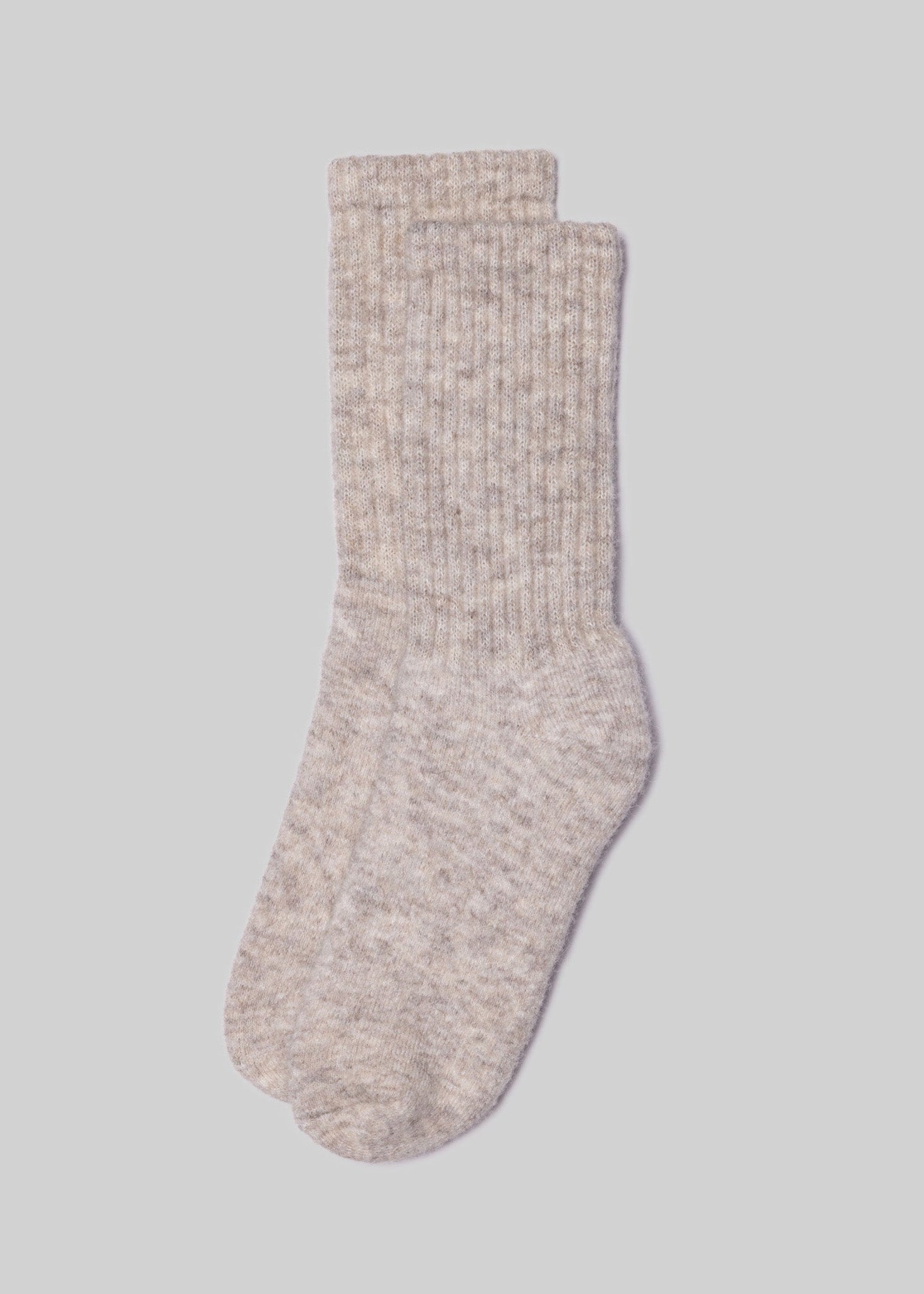American Trench Socks porcelain / m Woolly Alpaca Crew