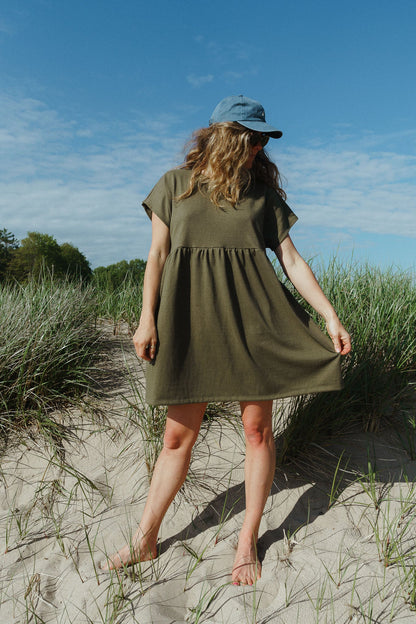 Porch Dress in Patina