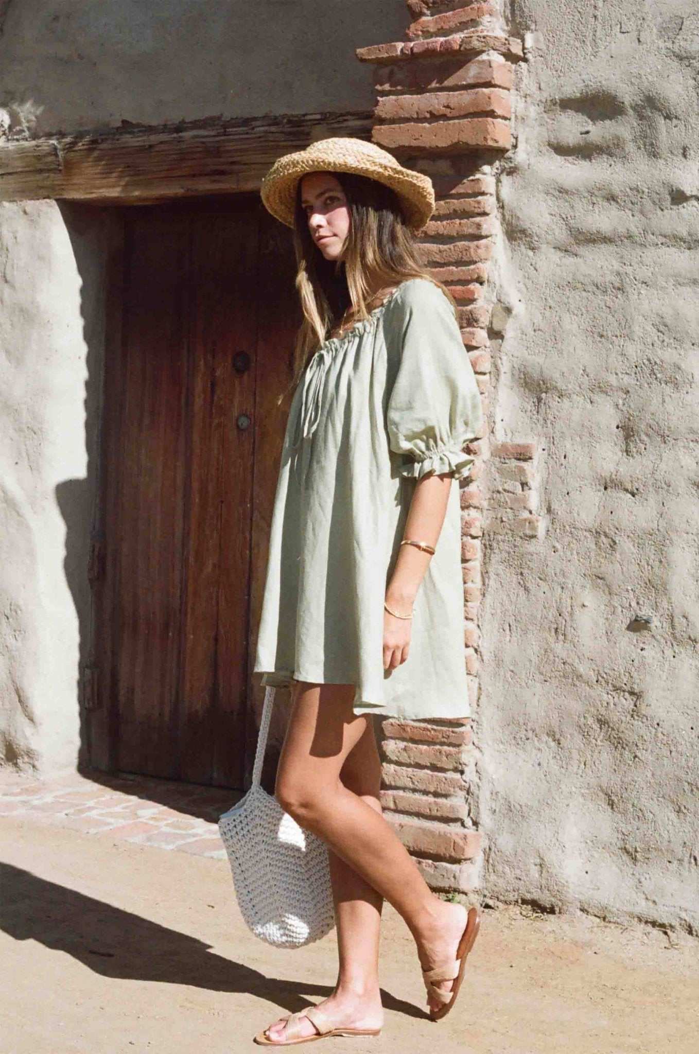 Portofino Dress - Sage Green