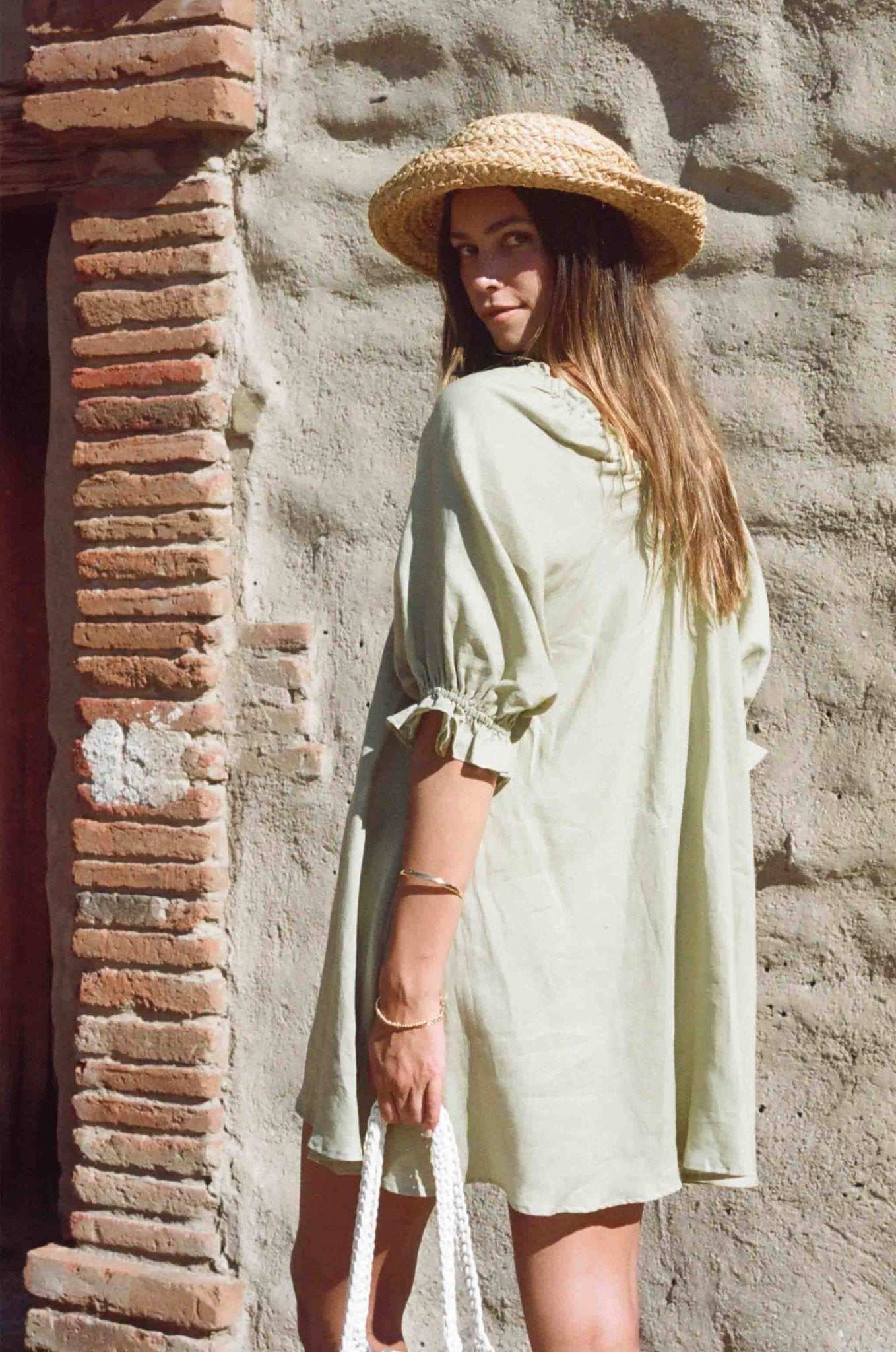 Portofino Dress - Sage Green