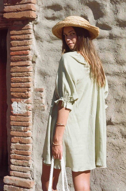 Portofino Dress - Sage Green