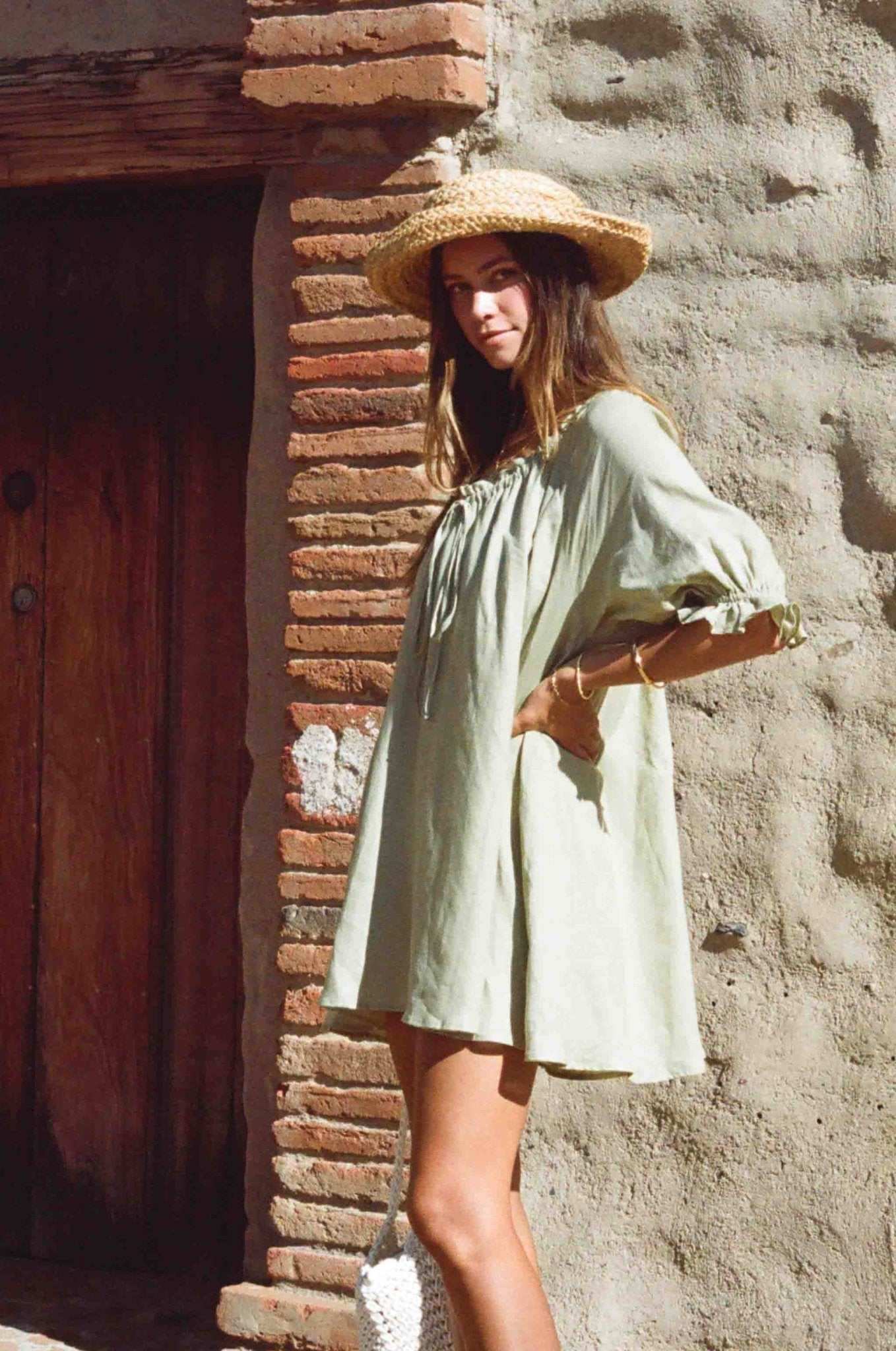 Portofino Dress - Sage Green